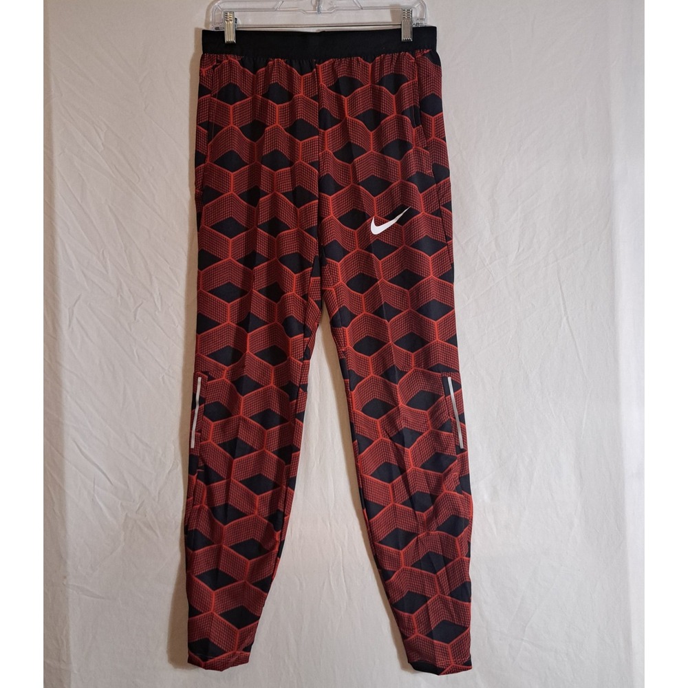 Nike Pro Elite Kenya Olympic Black Red Track and Field Pants CT3897 010 Medium‎